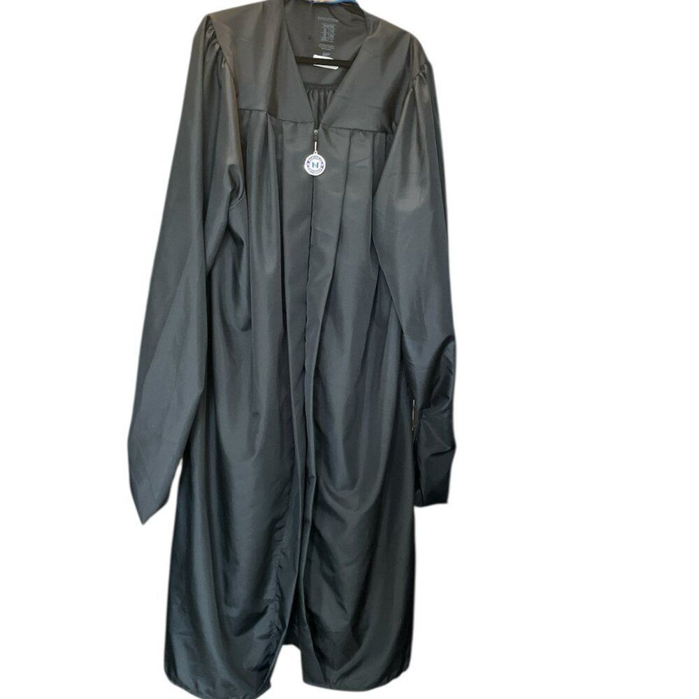National University Commencement Set: Gown + Master Hood + Tassel | EUC